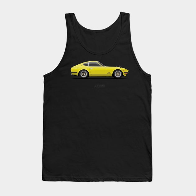 Fairlady 240Z Yellow Tank Top by ARVwerks